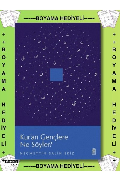 Timaş Yayınları Boyamalı - Kuran Gençlere Ne Söyler ? Necmettin Salih Ekiz Ne...