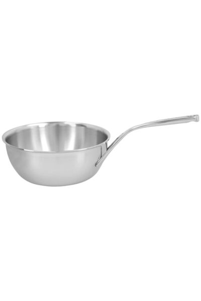 Demeyere Conical frying pan, for cooking saute, 7-ply, 24 cm/3.3 l, Atlantis,...
