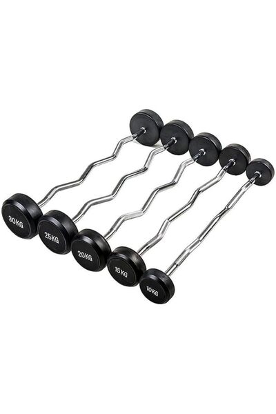 Generic Fixed Weight Bar – Straight & Zigzag Bar with Multiple Weights | Stro...