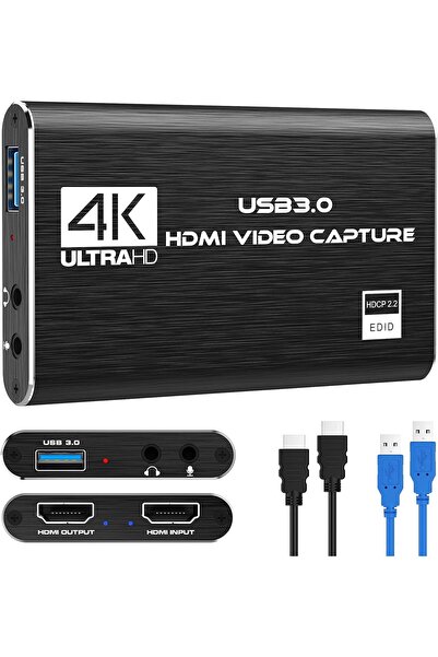 Generic 4K Audio Video Capture Card, HDMI USB 3.0 Video Capture Device, Full ...