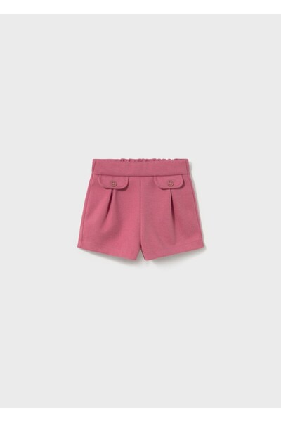 MAYORAL Baby Girl Pink Pocket Detailed Shorts