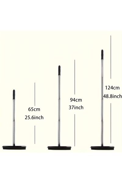 wei inox Matura cu coada, racleta pentru adunat apa, silicon, gri, 120x33 cm