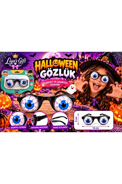 Halloween Patlak Göz Gözlük