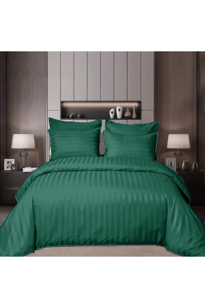 decorami HoReCa Linen, Double Bed, Deluxe Finetat Damask with Stretchy, 6 Pie...