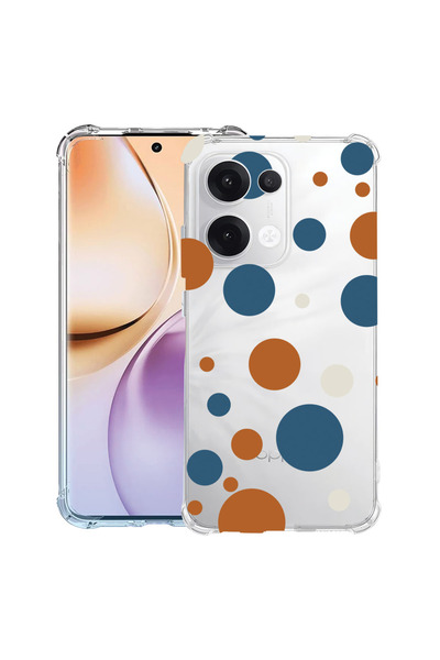 bestcase Husă Anti Shock Case For OPPO Reno13 F / Reno13 FS, Pastel Polka Dot...