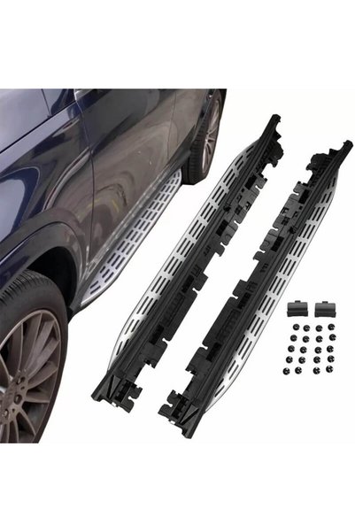 Generic Brand Πλαϊνά Σκαλοπάτια για Mercedes-Benz GLE-Class SUV (W167) 19+ 2 ...