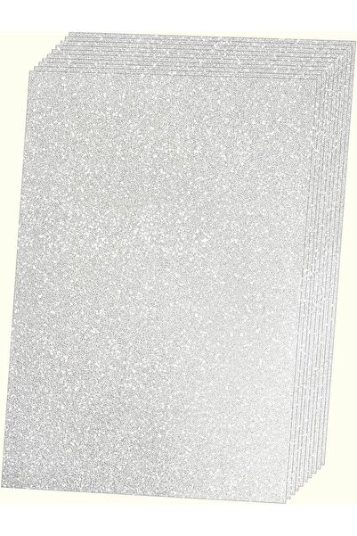 Generic 10 Sheets Glitter Cardstock Paper, A4 Premium Sparkly Paper, Sparklin...