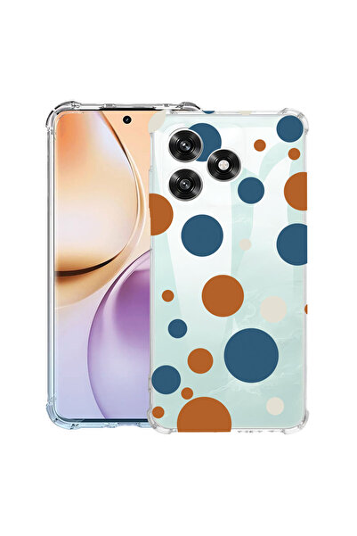 bestcase Противоударен калъф за Xiaomi Redmi 13, Пастелни точки, 1828625 AS 2138