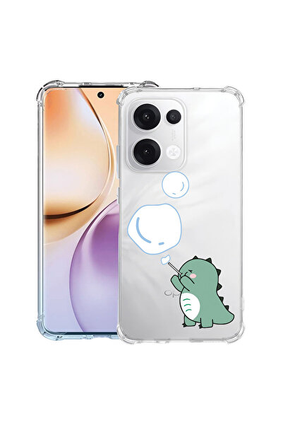 bestcase Husă Antișoc pentru OPPO Reno13 F / Reno13 FS, Little Dino Bubble, 1...