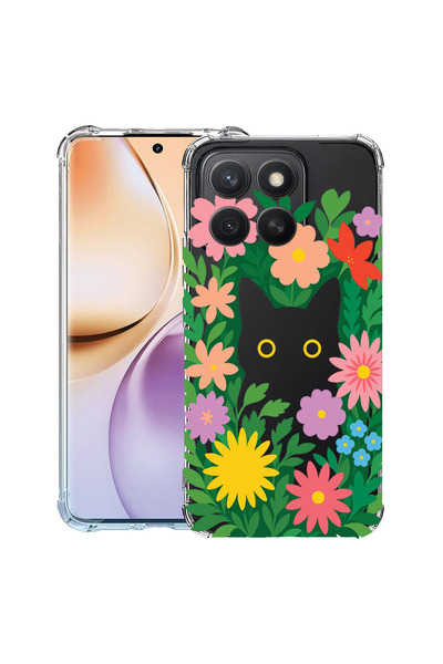 bestcase Husă Anti Shock Case For Honor 400 Smart / X7d, Cats in flowers, 207...