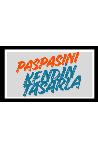 Paspas Galerisi Kapı Önü Paspası Yıkanabilir Kaymaz Taban Balkon Önü Dış Kapı...