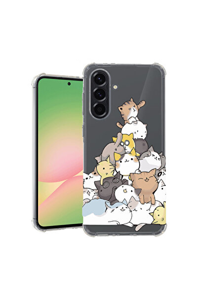 bestcase Αντικραδασμική Θήκη για Samsung Galaxy A17 / Galaxy A26, Γάτες που π...