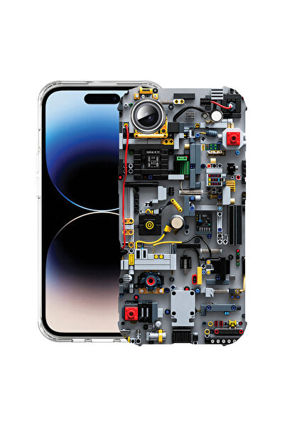 bestcase Husă Antișoc pentru Apple iPhone 17 Air, Placă de circuit, 2052027 A...