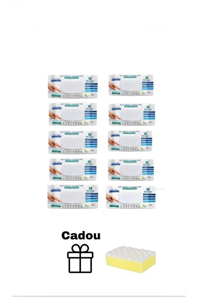 Deep Fresh Şerveţele umede pentru multisuprafeţe cu bicarbonat şi oțet 100 bucăți × 10 pachete