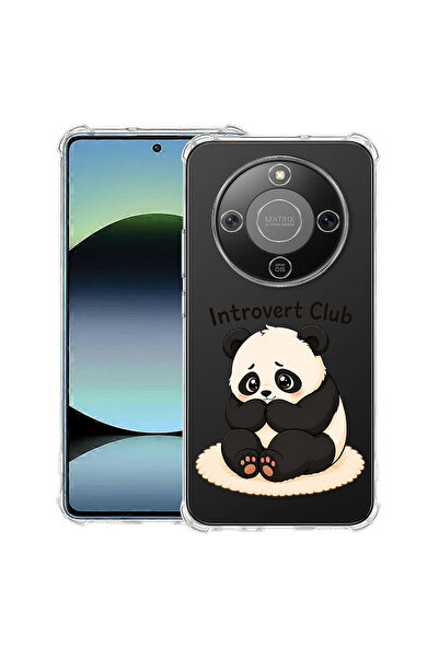 bestcase Husă Anti Shock Case For Honor Magic8 Lite / X70, Panda - Introvert ...