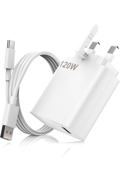 GENERAL شاحن USB-C فائق السرعة بقوة 120 واط متوافق مع هواتف شاومي 14 و13 و12 ...