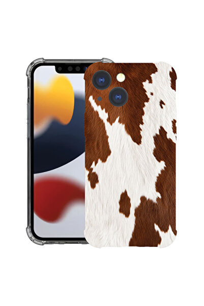 bestcase Husă Antișoc pentru Apple iPhone 13, Model Vacă, 1118436 AS 2167