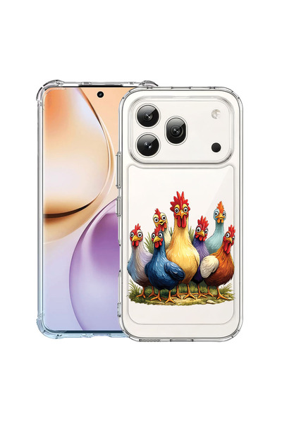bestcase Husă Antișoc pentru Honor 600 Pro, Pui, 3159971 AS 2151