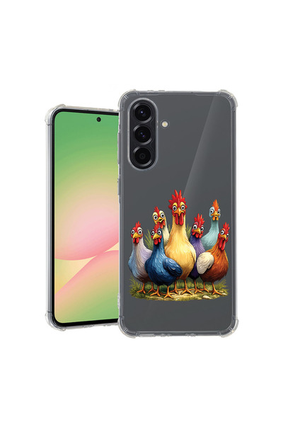 bestcase Αντικραδασμική Θήκη για Samsung Galaxy A36, Κοτόπουλα, 1926360 AS 2151