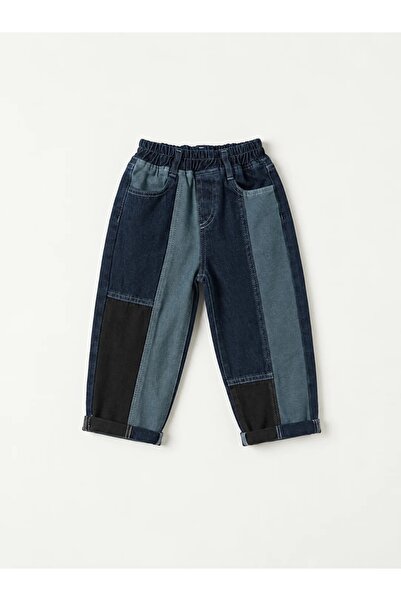 Erkek Çocuk Parçalı Balloon Jeans