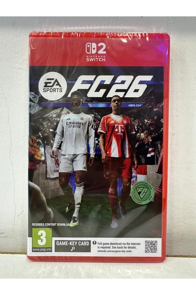 EA Fc 26 Türkçe Switch 2 Oyun - Türkçe Spiker - Süper Lig - Orijinal