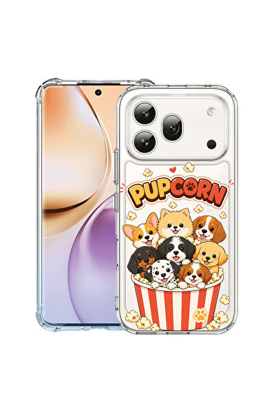 bestcase Husă Antișoc pentru Honor 600 Pro, Pupcorn, 3159971 AS 2193