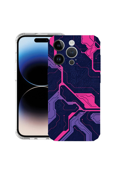 bestcase Husă Antișoc pentru Apple iPhone 15 Pro, Placă de circuit, 1916868 A...