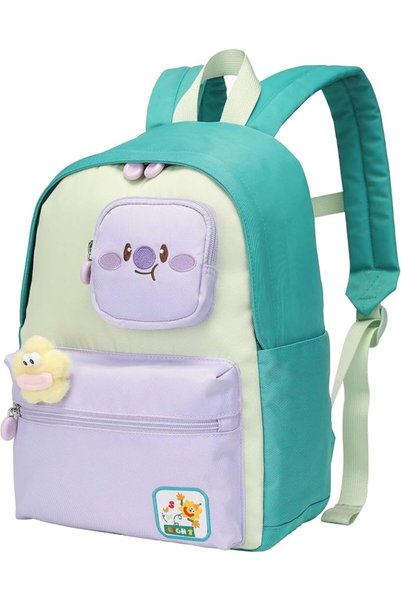 SUN EIGHT 14-inch Premium Light Weight Kids Backpack Water Resistant Multifun...