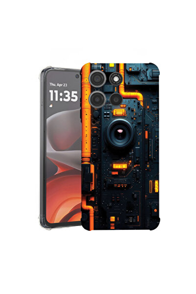 bestcase Husă Anti Shock Case For Motorola Edge 50 Fusion, Circuit Board, 180...
