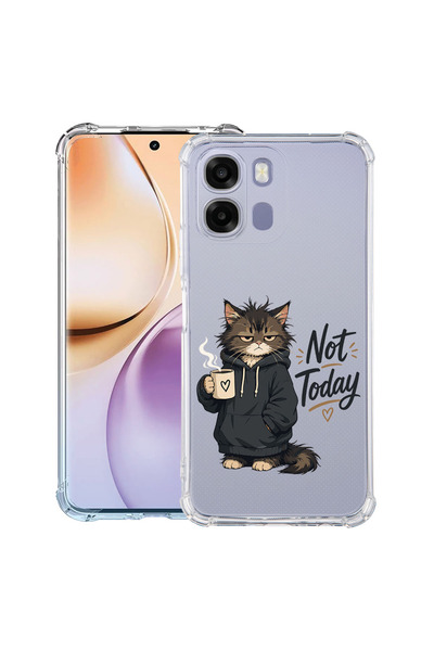 bestcase Αντικραδασμική Θήκη για OPPO A6 / A6x, Cat Life - Not Today, 3156785...