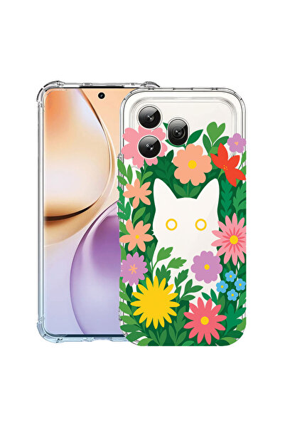 bestcase Husă Anti Shock Case For Honor 600, Cats in flowers, 3159975 AS 2120