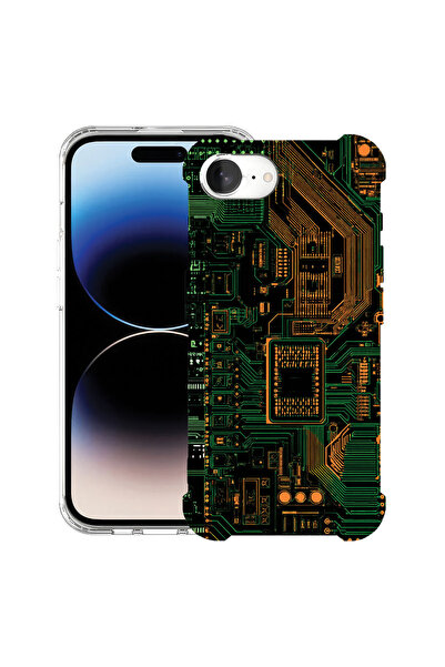 bestcase Husă Antișoc pentru Apple iPhone 17e / iPhone 16e, Placă de circuit,...