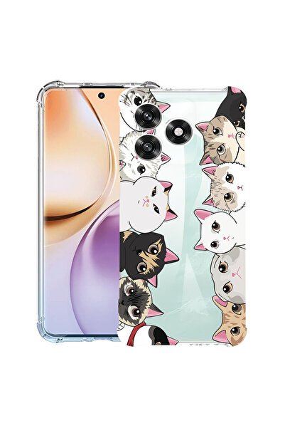 bestcase Husă Antișoc pentru Honor X5c Plus / X5C, pentru iubitorii de pisici...