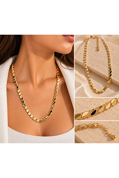 MİLANO BEAUTYS Gold Chain Women's Necklace – Adjustable Stylish Necklace with...