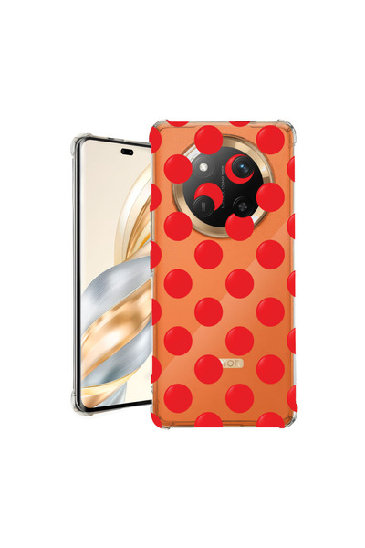 bestcase Husă Antișoc pentru Honor Magic7 Lite, Buline Roșii, 1926355 AS 2130