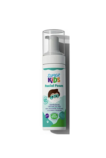 Superkids Super Kids Gentle Cleansing Foam Chamomile Cucumber Lavender Cleans...