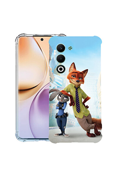 bestcase Husă Antișoc pentru Xiaomi Redmi 15 (171 mm), Lup și iepure, 2078498...
