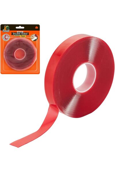Generic Lawazim Snail Double-Sided Adhesive Tape - 1 Piece, 18mmx10m (0.7inx3...