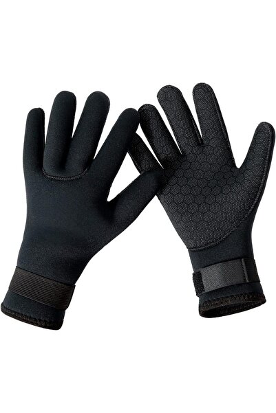 Generic Wetsuit Gloves, 3mm Neoprene Diving Gloves, Thermal Anti-Slip Scuba G...