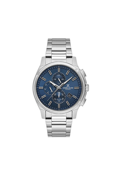 Daniel Klein Exclusive - Ceas Barbatesc Quartz Argintiu DK.1.14350-3