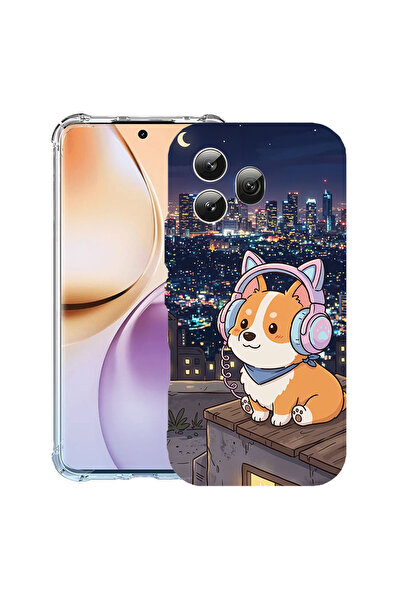 bestcase Противоударен калъф за Honor 600, Куче - Градски живот, 3159975 AS 2207
