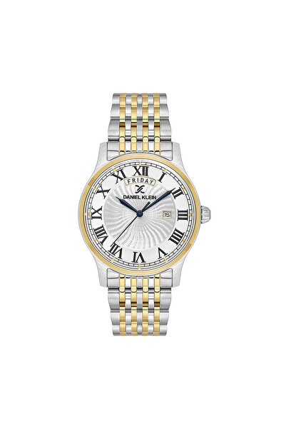 Daniel Klein Premium - Ceas Barbatesc Quartz Auriu DK.1.14335-5
