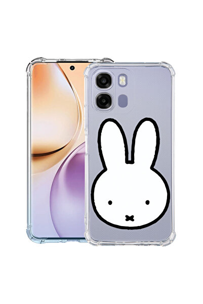 bestcase Husă Anti Shock pentru Realme 16 Pro Plus, minimalistă cu iepure, 31...