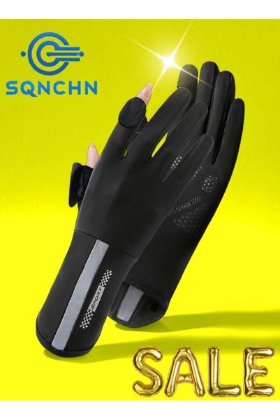 SQNCHN Women's UV Protection Driving Gloves | Non-Slip Long Summer Gloves wit...