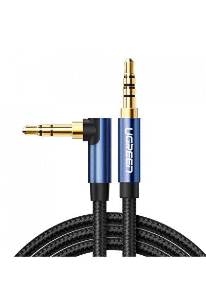 Ugreen Audio cable AV112 (60181), 3.5mm Jack to Angled 3.5mm Jack, Hi-Fi Soun...