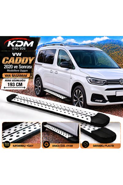 Genel Markalar VW CADDY 2020 ve Sonrası Modellere Uygun Yan basamak 193 CM