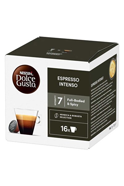 Nescafe كبسولات قهوة اسبريسو انتنسو دولتشي غوستو نسكافية 16 كبسولة