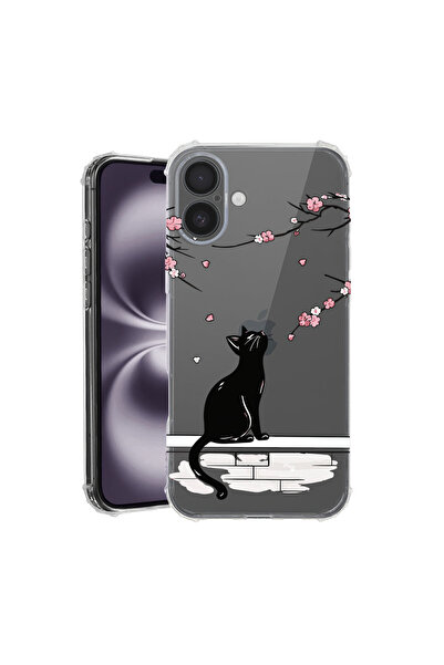 bestcase Αντικραδασμική Θήκη για Apple iPhone 17, Γάτα - Ιαπωνικό Κεράσι, 205...