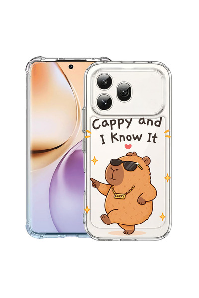 bestcase Αντικραδασμική Θήκη για Honor 600, Cappy and I Know It, 3159975 AS 2163