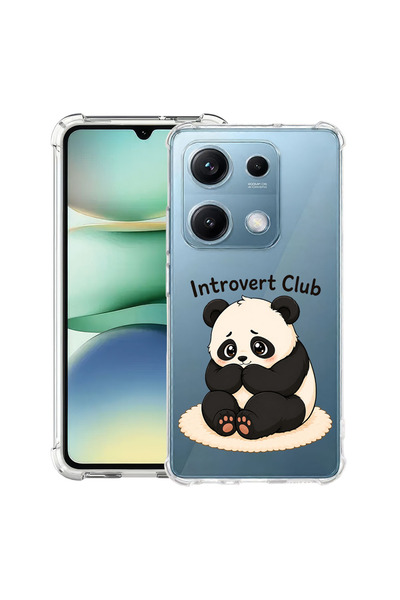 bestcase Противоударен калъф за OPPO A6 Pro, Панда - Клуб на интровертите, 20...